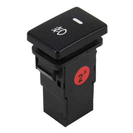 Car Fog Light Switch 5 Pin On Off Small Size For Toyota - compact 5-pin dashboard fog light on/off switch, cable-free drop-in replacement