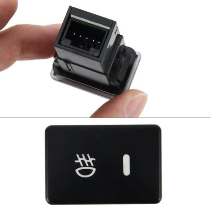 Car Fog Light Switch 5 Pin On Off Small Size For Toyota - compact 5-pin dashboard fog light switch drop-in replacement