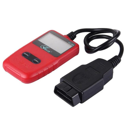 Viecar Device for Everyday Car Maintenance and Checks at Home - red VC309 OBD II code reader plug-and-play diagnostic tool for 1996+ cars