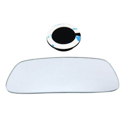 Wide Angle Adjustable Blind Spot Mirror for Cars, 11.5x5cm - glass adjustable blind spot mirror with adhesive pad for interior or exterior car mirrors