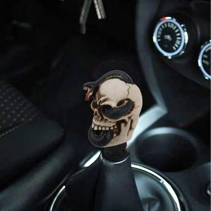 Universal Resin Skull Gear Shift Knob for Automotive Transmissions