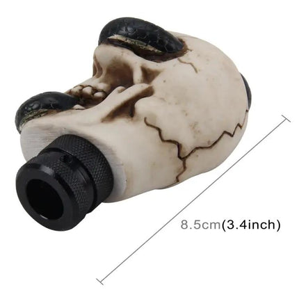Universal Resin Skull Gear Shift Knob for Automotive Transmissions