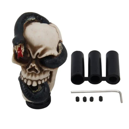 Universal Resin Skull Gear Shift Knob for Automotive Transmissions