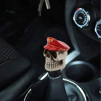 Universal Resin Skull Gear Shift Knob for Automotive Transmissions
