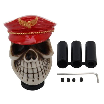 Universal Resin Skull Gear Shift Knob for Automotive Transmissions