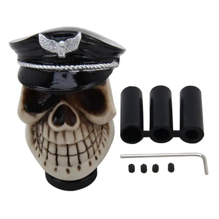 Universal Resin Skull Gear Shift Knob for Automotive Transmissions