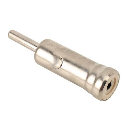 Universal Car Radio Stereo Aerial Antenna Mast Male Adapter Connector Plug copper 1x4cm easy to install car radio aerial adaptor