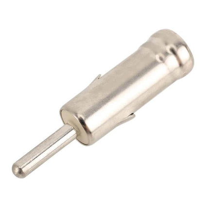 Universal Car Radio Stereo Aerial Antenna Mast Male Adapter Connector Plug copper 1x4cm male antenna adaptor for car stereo