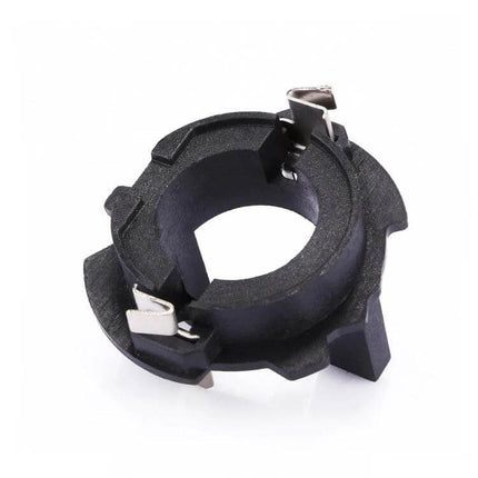 H7 Headlight Bulb Base Retainer Holder Adapter For Volkswagen secure H7 LED bulb base retainer for VW headlights, heat‑resistant plastic adapter
