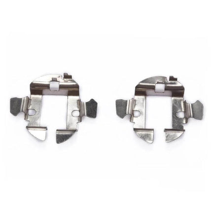 H7 Xenon HID Headlight Bulb Base Retainer Adapter For Easy HID Kit metal H7 bulb base retainer pair for secure, no-mod install