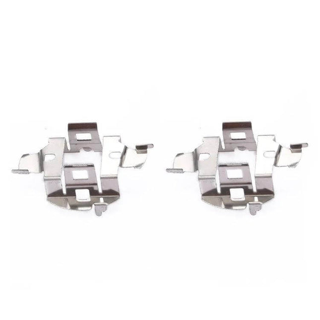 H7 HID Headlight Base Retainer Adapter For Easy HID Install metal high-heat retainer pair for secure HID bulb and ballast installation