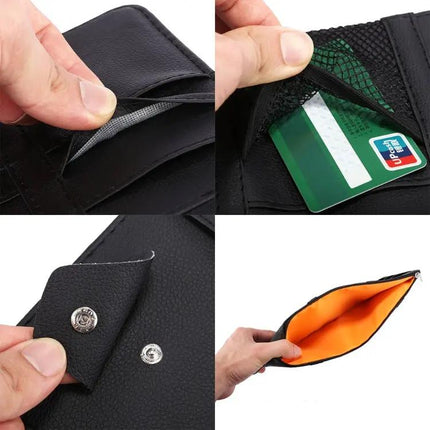 Car Sun Visor Organizer for CDs, Tissues and Cards with Zipper