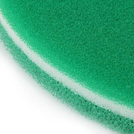 HKS 180mm Air Intake Replacement Filter For Turbo And NA green foam refill pad close-up universal 180mm housing