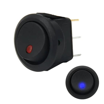 LED On Off Rocker Switch for Power Accessories, Triple Plugs