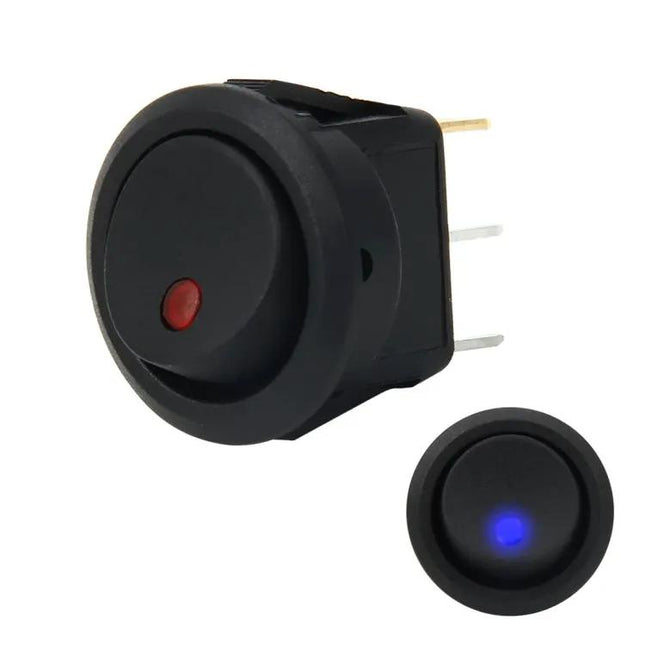 LED On Off Rocker Switch for Power Accessories, Triple Plugs | Syndmart