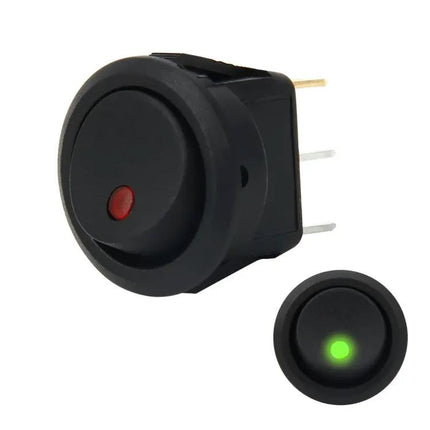 LED On Off Rocker Switch for Power Accessories, Triple Plugs