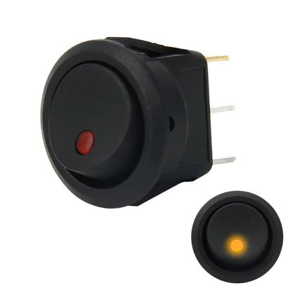 LED On Off Rocker Switch for Power Accessories, Triple Plugs