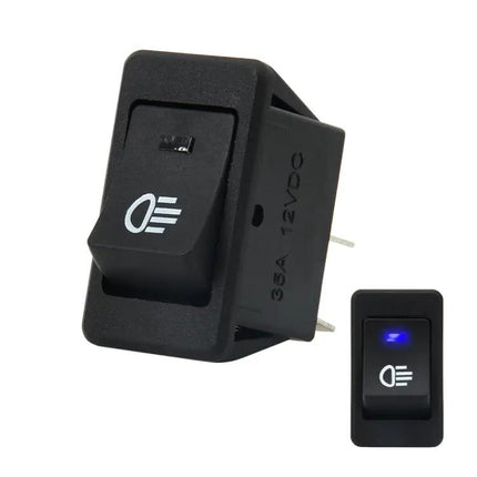 Car Fog Light Switch LED On Off Easy Install For Cars