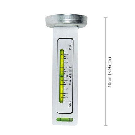 Essential Tool for Home Car Wheel Alignment Checks - compact camber caster gauge with magnetic hub mount for at-home alignment verification