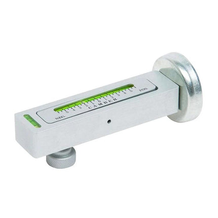 Essential Tool for Home Car Wheel Alignment Checks - compact camber/caster gauge attaches to hub or brake disc for at-home alignment verification
