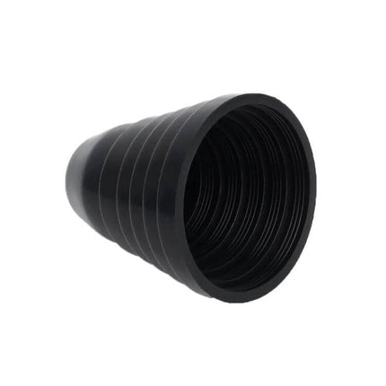 Universal Headlight Soft Rubber Dust Cover 50-70cm Inner Diameter - flexible black rubber seal cap protects headlights from dust and moisture