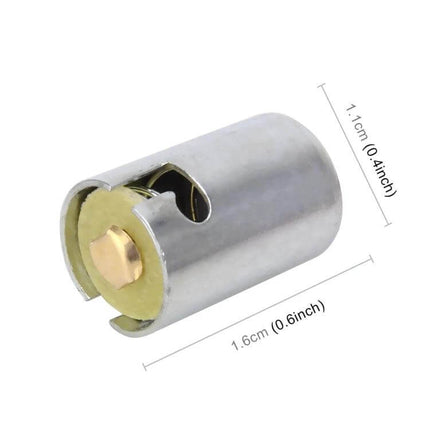 Bulb Socket Holder 2 Pack For Small Base Bulbs Plastic - BA9S metal-contact plastic socket for dashboard indicators and compact lighting (single socket image)