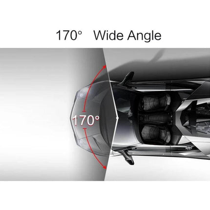 Car Dash Cam with 4-Inch Display for Vehicle Recording showing 170° wide angle coverage for road monitoring and incident capture
