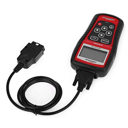 Essential KONNWEI Scanner for Everyday Car Maintenance Checks - handheld OBD2 code reader showing display and OBD connector