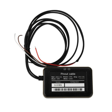 Accessory for Routine Truck Care in Professional Use compact diagnostic pinout cable for fleet inspections and quick fluid or brake checks