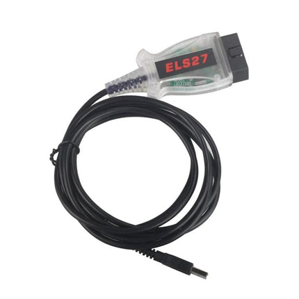 Practical Scanner for Home Vehicle Diagnostics and Maintenance USB OBD2 cable ELS27 diagnostic tool for pre-trip checks and basic car maintenance