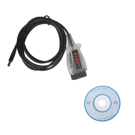 Practical Scanner for Home Vehicle Diagnostics and Maintenance - ELM327 OBD2 USB cable with diagnostic CD for easy home car scans