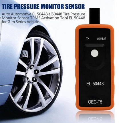 Practical Tool for Vehicle TPMS Sensor Maintenance - compact EL-50448 relearn tool for GM 315/433 MHz tires