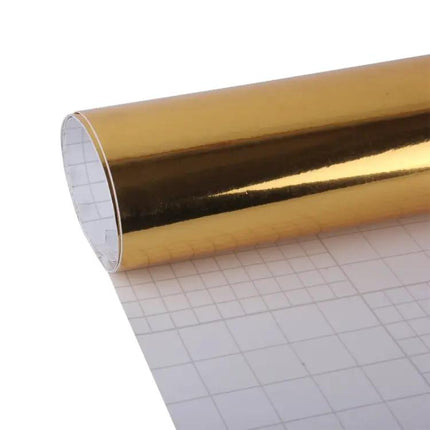 Electroplating Self-Adhesive Vinyl Decal for Car and Truck Sides, 1.52m by 0.5m
