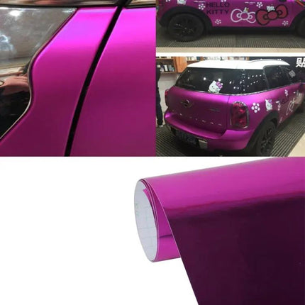 Electroplating Self-Adhesive Vinyl Decal for Car and Truck Sides, 1.52m by 0.5m