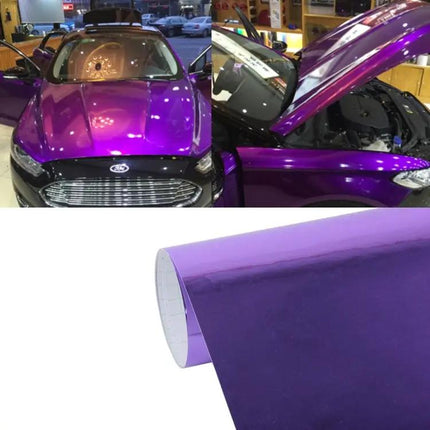 Electroplating Self-Adhesive Vinyl Decal for Car and Truck Sides, 1.52m by 0.5m