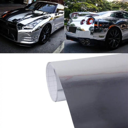 Electroplating Self-Adhesive Vinyl Decal for Car and Truck Sides, 1.52m by 0.5m