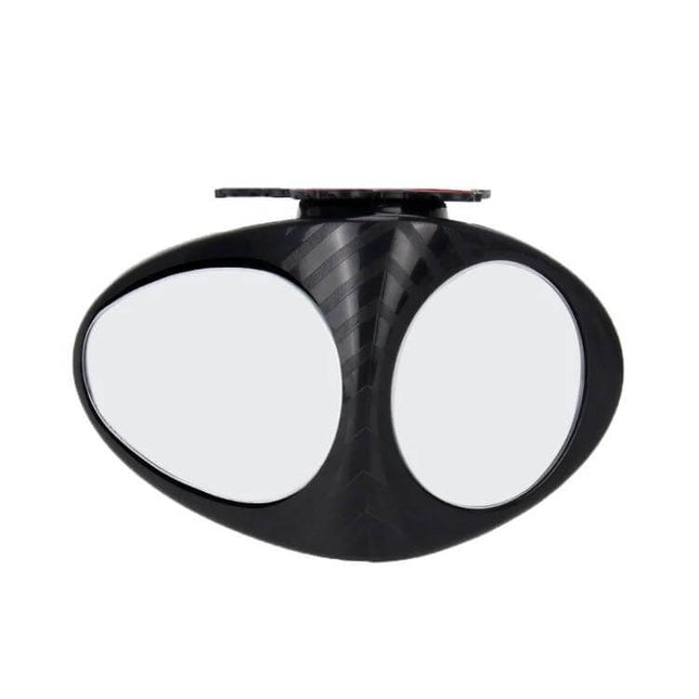 Left Blind Spot Mirror for Cars with Rotatable Design - dual convex left-side mirror for reducing blind spots during turns and parking