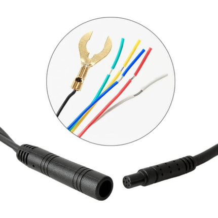 Waterproof Car Keyless Go Trunk Sensor System For Hands Free Access - waterproof connector cable with multicolor wires and plug for foot-activated trunk sensor
