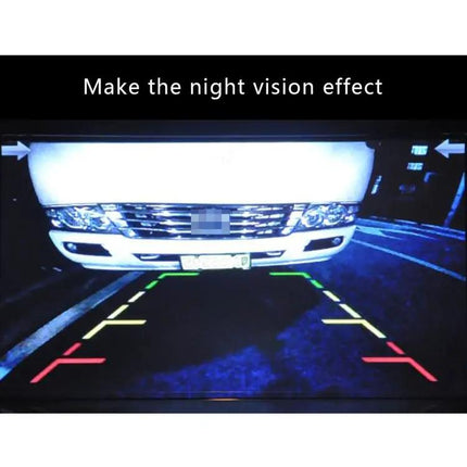 Waterproof Rear View Backup Camera with LED Lights for Mazda 6