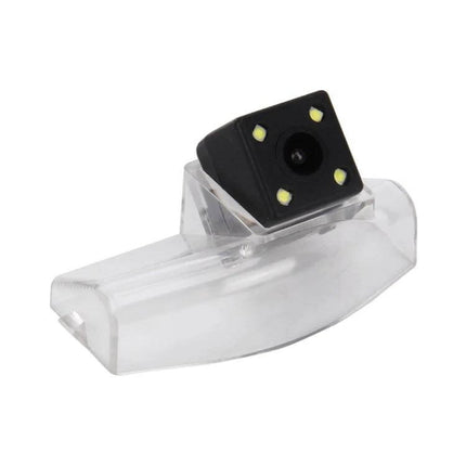 Mazda 2/3 Rear View Backup Camera with Night Vision Feature compact night-vision camera with 4 LEDs and 480 TVL resolution for rear parking