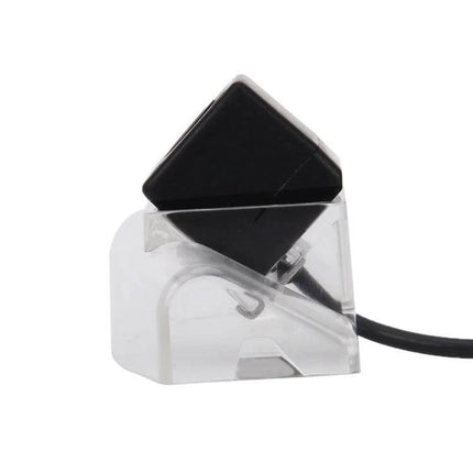 Mazda 2/3 Rear View Backup Camera with Night Vision Feature compact black night-vision backup camera with 4 LEDs and 480 TVL resolution