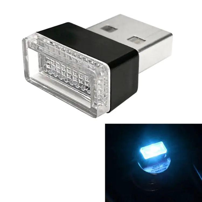 USB Car And PC LED Atmosphere Light, Multi-Color Decorative Lamp