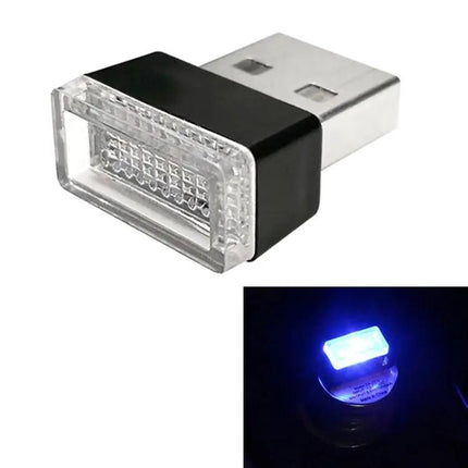 USB Car And PC LED Atmosphere Light, Multi-Color Decorative Lamp
