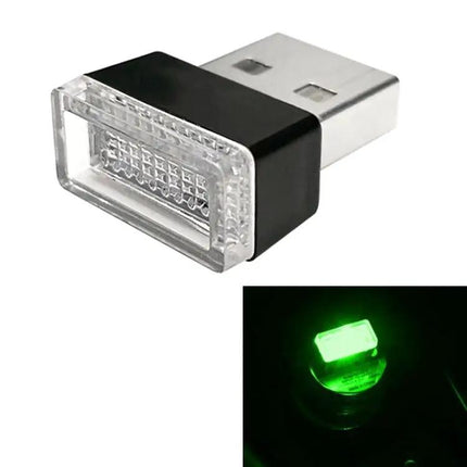 USB Car And PC LED Atmosphere Light, Multi-Color Decorative Lamp