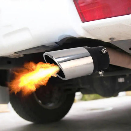 Universal Car Styling Stainless Steel Bolt On Exhaust Tail Tip 6cm
