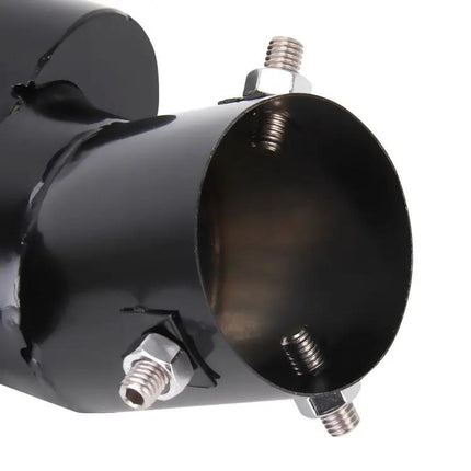 Stainless Steel Exhaust Tail Tip Double Outlet For 6 Cm Pipe