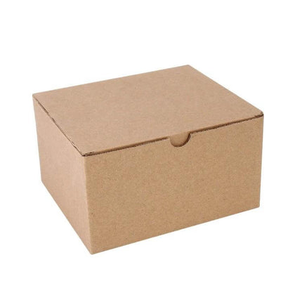 Universal Car Exhaust Tail Muffler Tip Stainless Steel Double Outlet boxed shipping-ready in kraft cardboard packaging