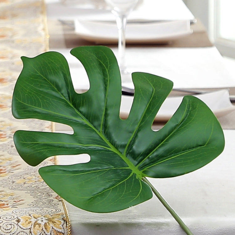 Artificial Monstera Palm Leaves - Tropical Greenery Decor for Home and Events