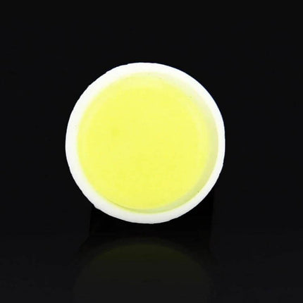 Car Interior LED COB Bulbs Ice Blue Light Reading Lamp - close-up of round COB LED chip showing uniform ice-blue glow for car interior lighting