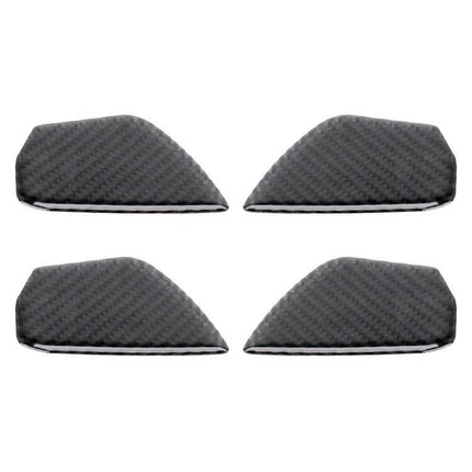 Carbon Fiber Trim for Honda Civic 10th Gen Interior Doors — set of 4 interior door trim pieces in carbon fiber finish